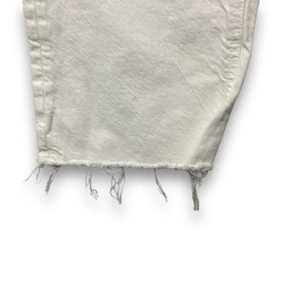 Zara Jeans Women's Flare High Rise Denim White sz 2 - Picture 4 of 5